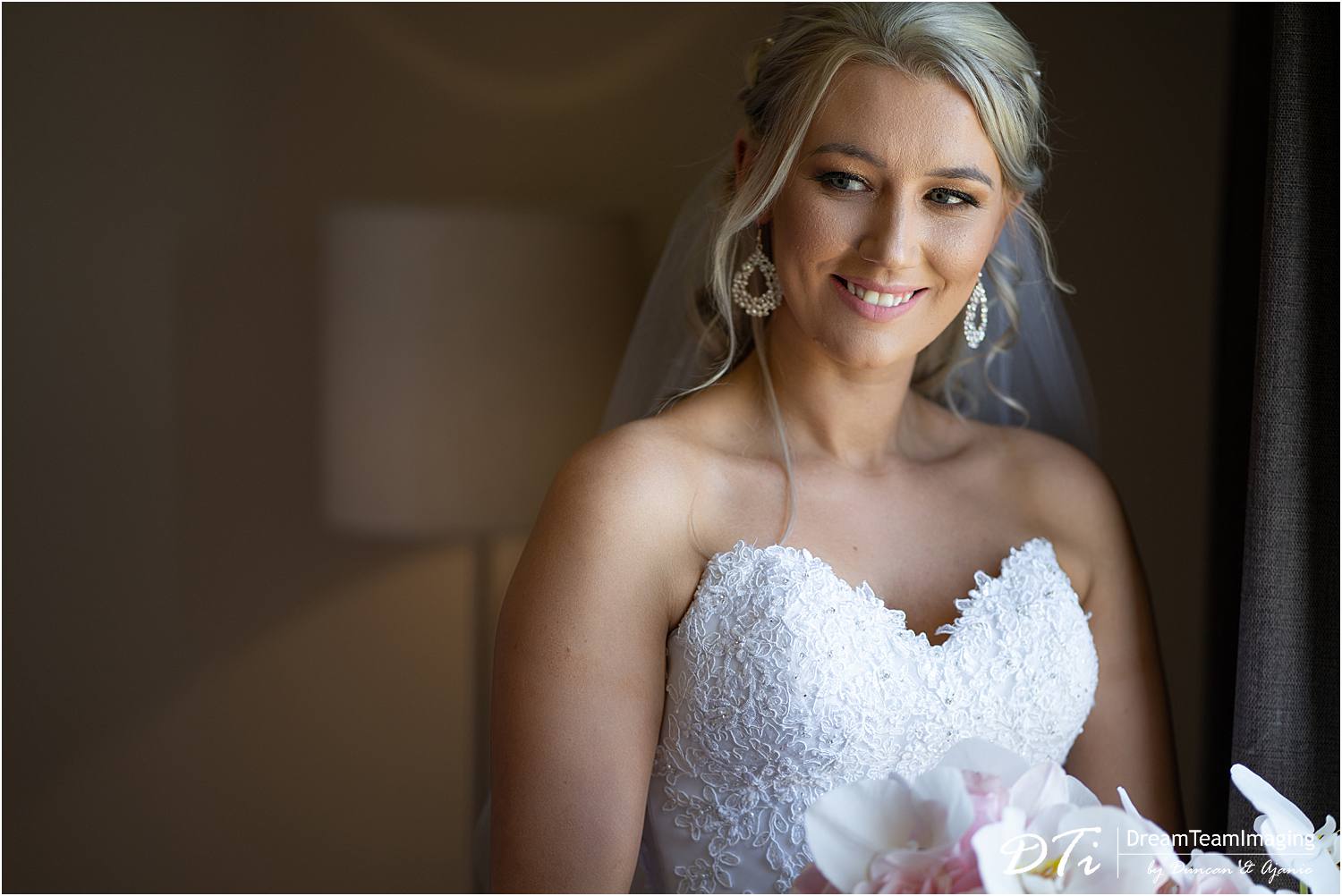 Bride getting ready at Stamford Grand Hotel Adelaide