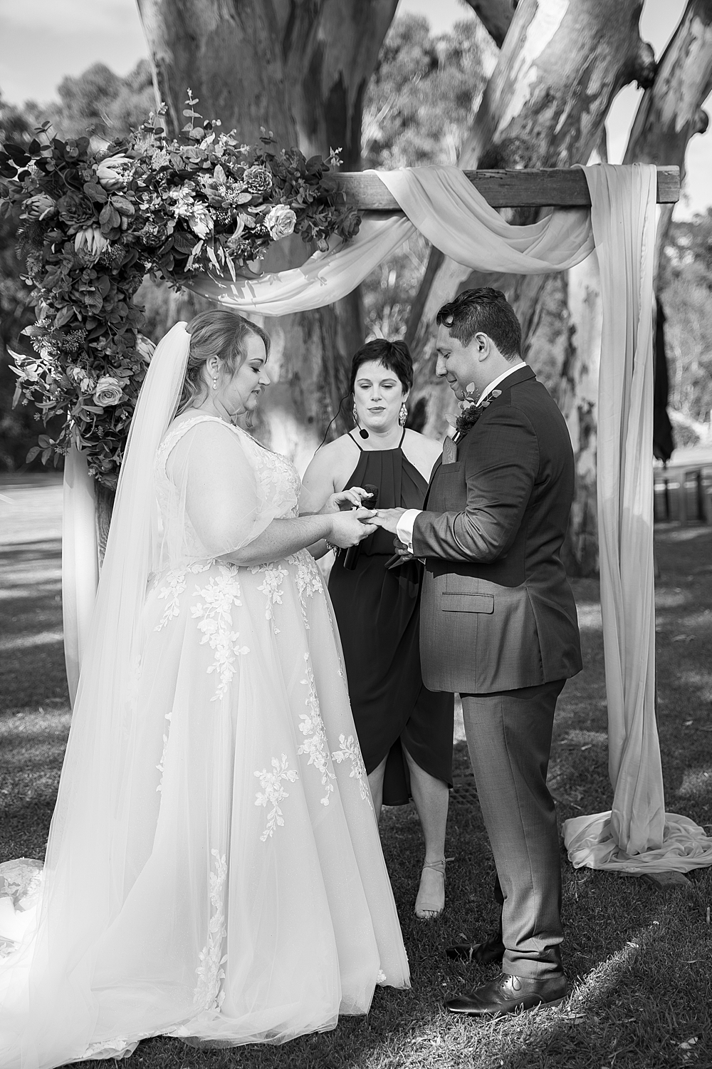 Barossa Valley wedding Ceremony, St Hallet Wines, Dreamteamimaging